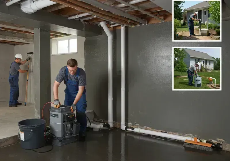 Basement Waterproofing and Flood Prevention process in Lynwood, IL